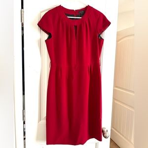 Red Tahari dress. Size 10.
